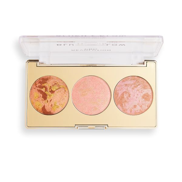 Revolution Pro Blush & Glow Palette Peach Glow