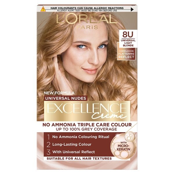 L'Oréal Excellence Crème Universal Nudes 8 Light Blonde