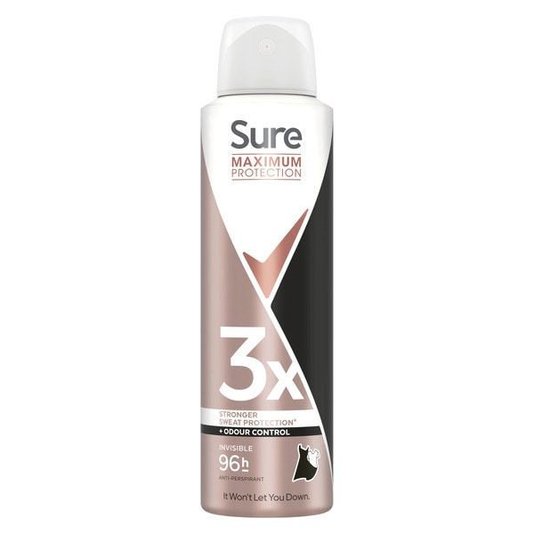 Sure Maximum Protection Invisible Anti-Perspirant Aerosol 150 ml