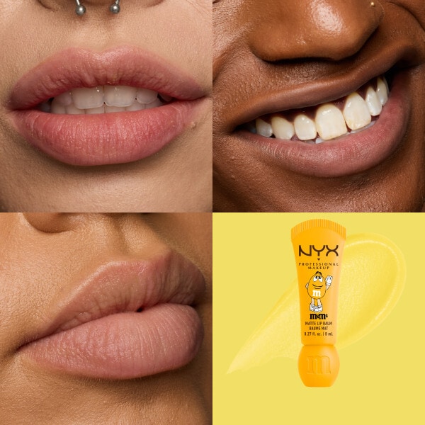 NYX Professional Makeup X M&M's Smushy Surprize Matte Lip Balm