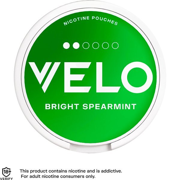 VELO BRIGHT SPEARMINT 6MG