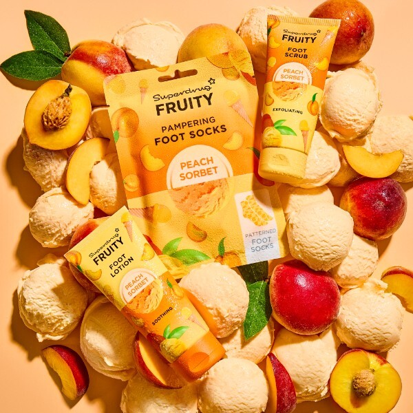 Superdrug Footsock Pack Peach