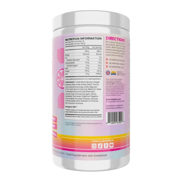 Oxyshred Juicy Clear Protein Pink Lemonade