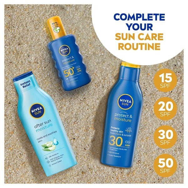 NIVEA SUN After Sun Moisturising Soothing Lotion, 400ml