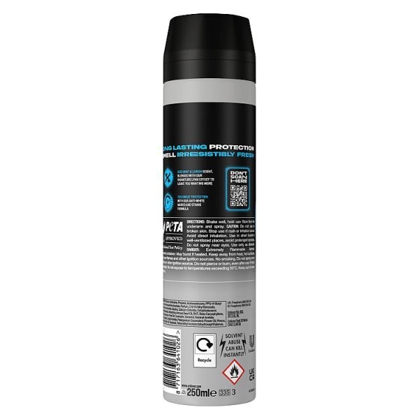Lynx Anti-Perspirant Deodorant Spray,Xxl Ice Chill 250ml
