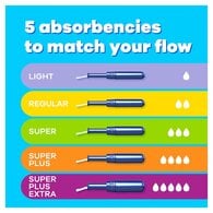 Tampax Pearl Super Applicator Tampon Single 18PK