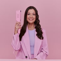 Mermade Hair Double Waver Pink - Dreamy, Medium-Sized Waves