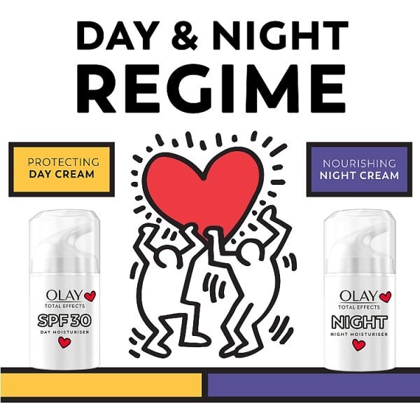 Keith Haring - Olay Total Effects Day Cream SPF30 50ml