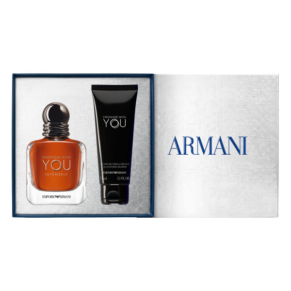 Armani Stronger With You Intensely EDP 50ml & Shower Gel Gift Set