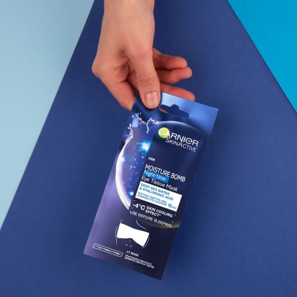 DNRAD Garnier Moisture Bomb Night-Time Eye Tissue Mask