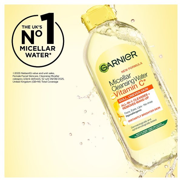 Garnier Micellar Vit C Cleansing Water Makeup Remover Dull Skin 700ml