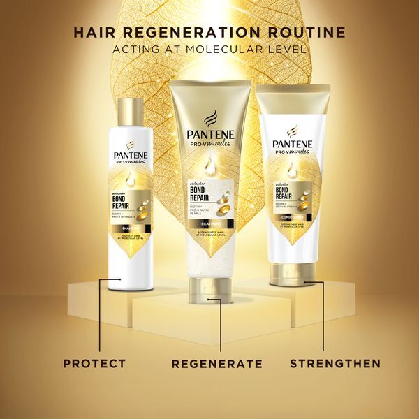 Pantene Molecular Bond Repair Shampoo 250Ml