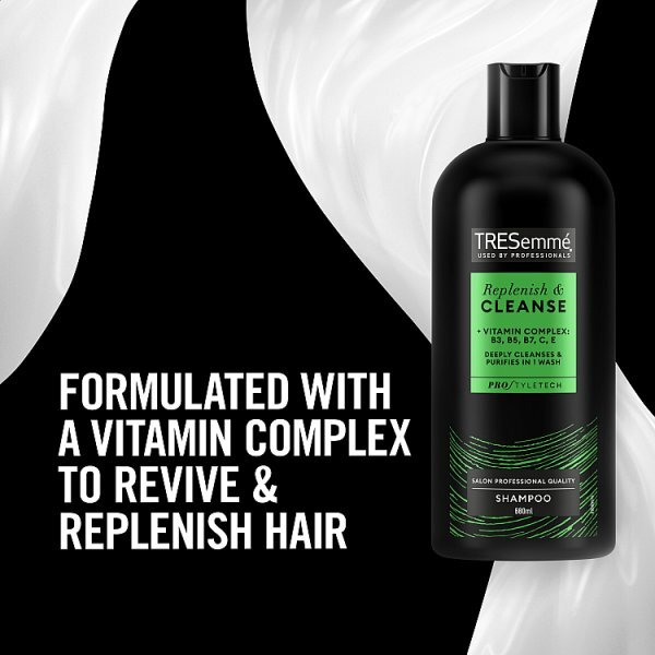 DNR TRESemmé Replenish & Cleanse Shampoo 680ml