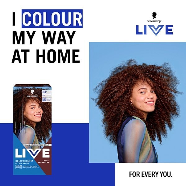 Schwarzkopf Live 065 Spicy Rum Semi-Perm Hair Dye