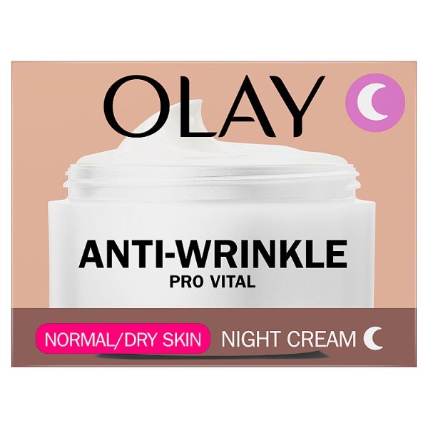 Olay Anti Wrinkle Pro Vital Night Moisturiser Cream 50ml