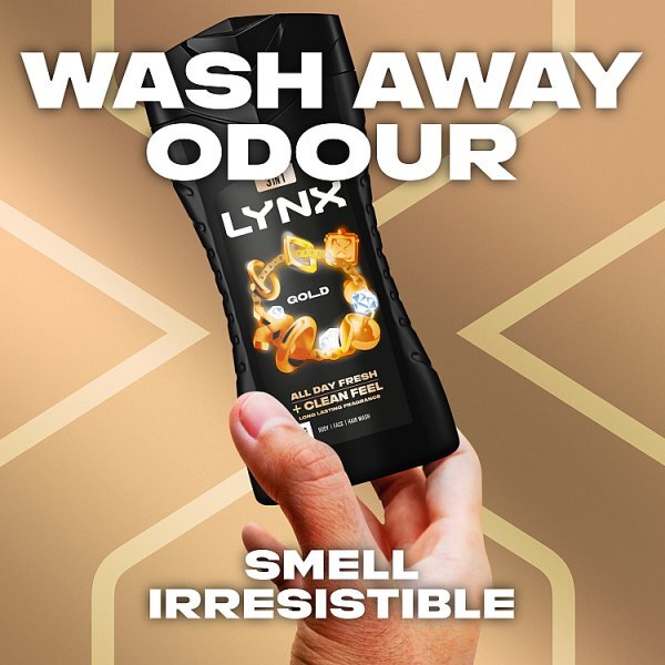 Lynx Bodywash Shower Gel Gold 225ml