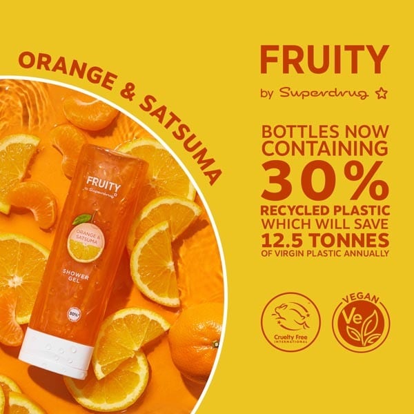 Fruity Orange & Satsuma Shower Gel 250ml