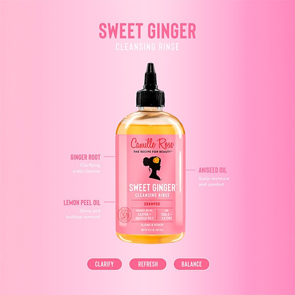 Camille Rose Sweet Ginger Cleansing Rinse 350ml