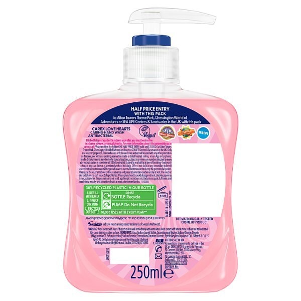 Carex Fun Editions Love Hearts Handwash 250ml