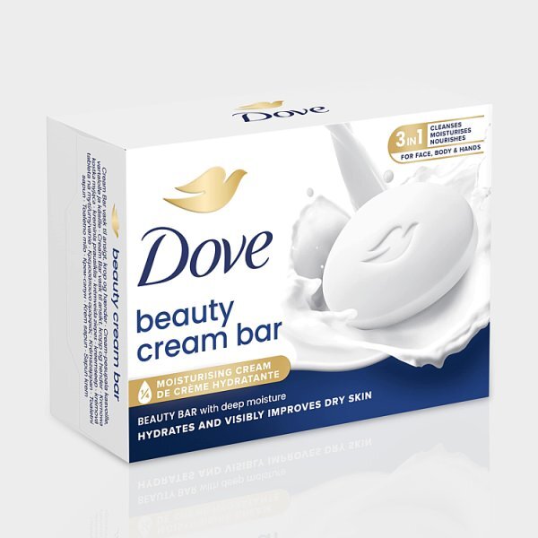 Dove Original Moisturising Soap Cream Beauty Bar 4x 90 g
