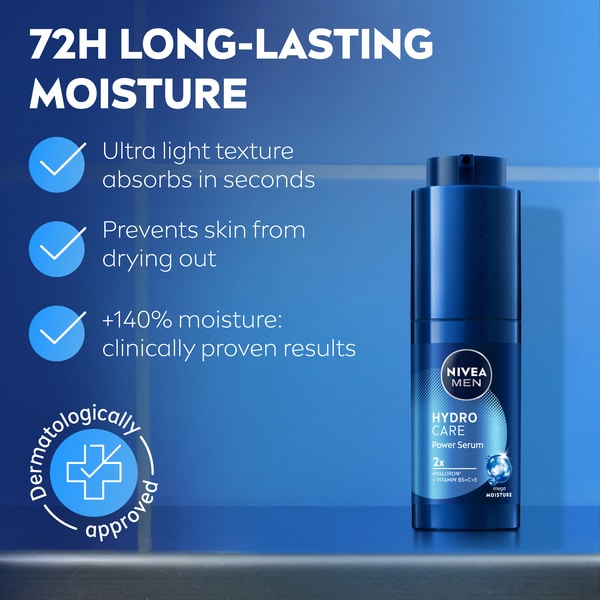 Nivea Men Hydrocare Power Face Serum 30Ml