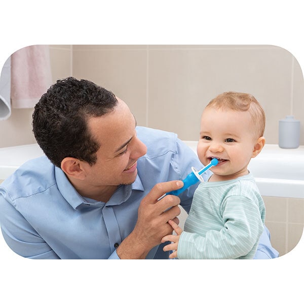 MAM Training Baby Toothbrush with Safety Shield