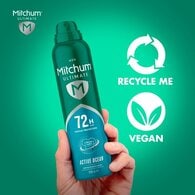 Mitchum Male Ultimate 72H Aerosol Active Ocean 250ml