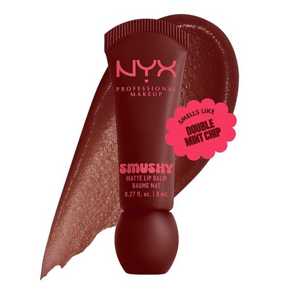 NYX Professional Makeup Smushy Matte Lip Balm Smudge Fudge