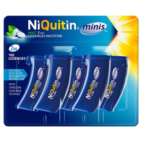 Niquitin Minis Mint 2Mg 100 Lozenges