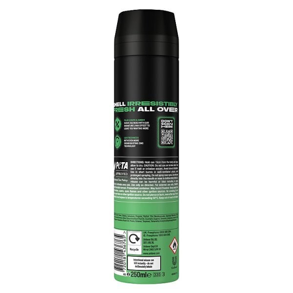 Lynx Jungle Fresh Aerosol Body Spray 250 ml
