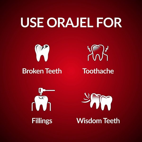 Orajel Dental Gel Toothache Relief 5.3g
