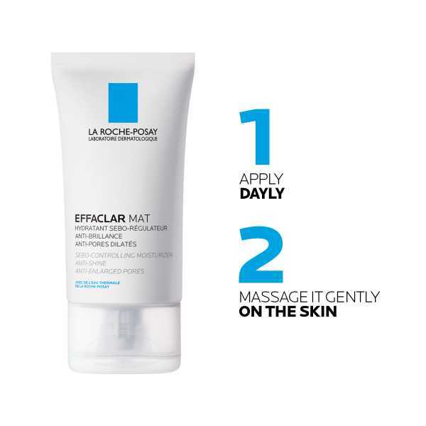 La Roche-Posay Effaclar Mat Mattifying Moisturiser 40ml