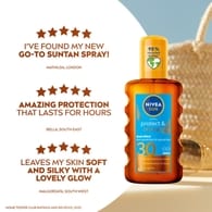 NIVEA SUN Protect & Bronze Tan Activating Sun Oil SPF30 200ml