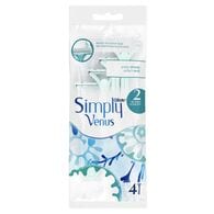 Gillette Simply Venus 2 Women's Disposable Razors 4 Count