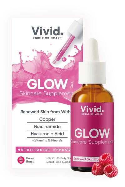 Vivid Glow Edible Skincare Drops 50g