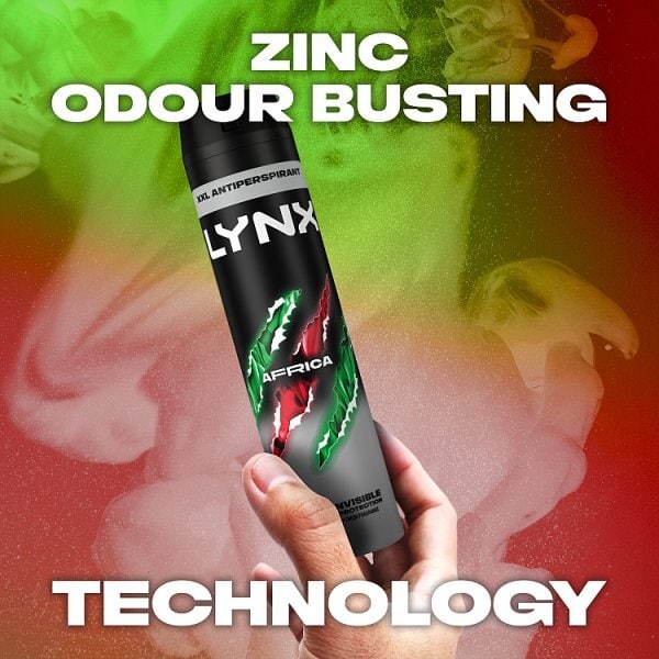 Lynx Africa Anti-Perspirant Deodorant Aerosol 250 ml