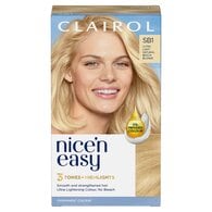 Clairol Nice'n Easy Hair Dye SB1 Ultra Light Beach Blonde