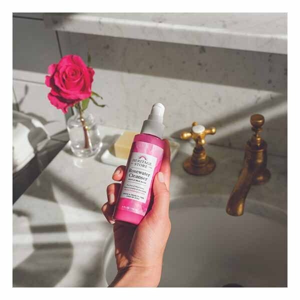 Heritage Store Rosewater Cleanser 118Ml