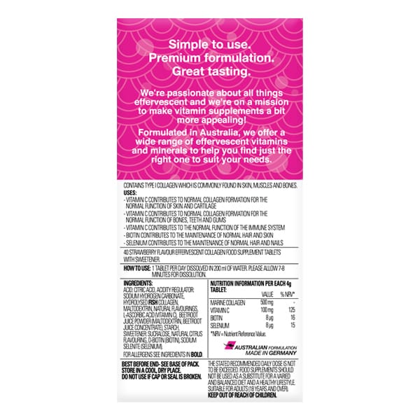 VOOST Effervescent Collagen - 40 Pack