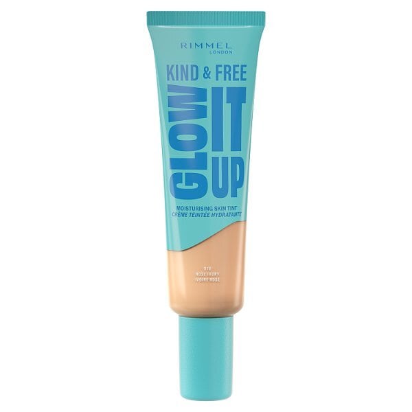 Rimmel Kind & Free Glow It Up Hydrating Skin Tint 010 Rose Ivory