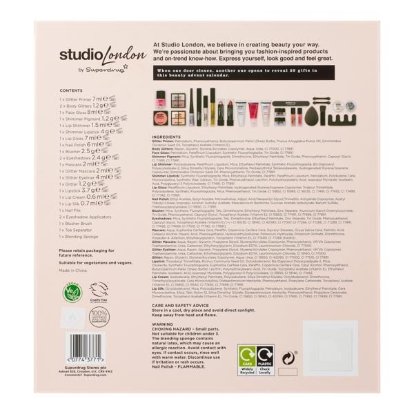 DNR Superdrug Studio Advent Calendar