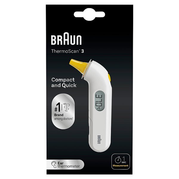 Braun ThermoScan 3 Baby Ear Thermometer