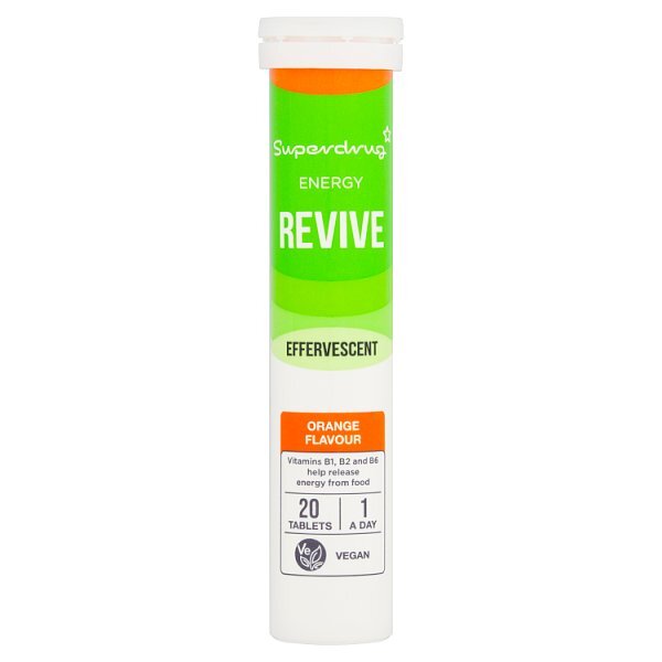 Superdrug Revive Effervescent Orange 20s