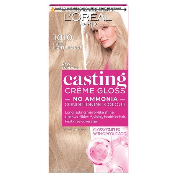 Casting Creme 1010 Light Iced Blonde Semi Permanent Hair Dye