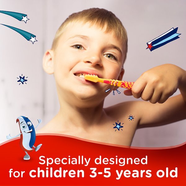 Aquafresh Little Teeth Toothbrush For Kids 3-5 Years