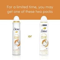 Dove Advanced Antiperspirant Deodorant Coconut Aerosol 200ml