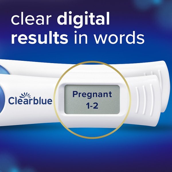 Clearblue Digital Weeks Indicator Pregnancy Test - 2 Tests