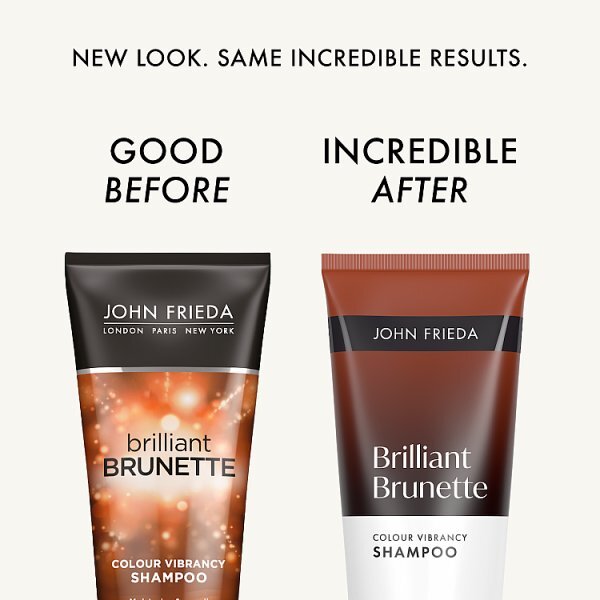 John Frieda Brilliant Brunette Colour Vibrancy Shampoo 250Ml