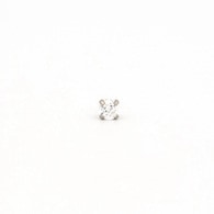 Studex Stainless Steel 4mm CZ Earrings