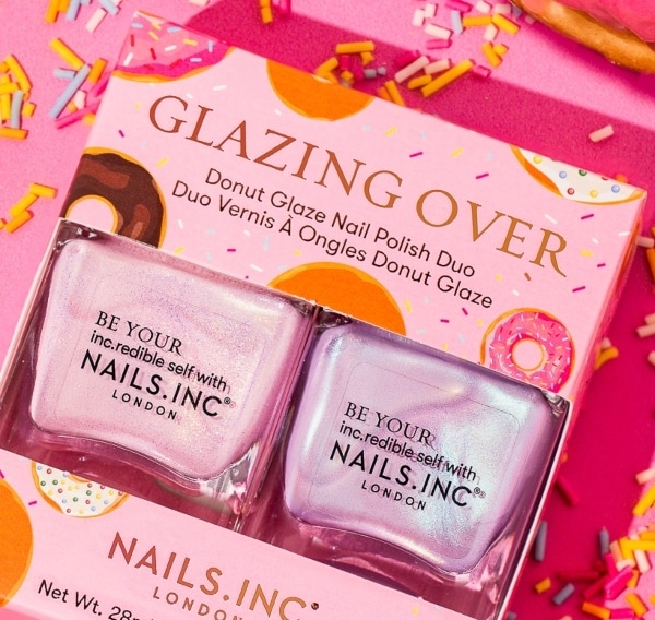 Nails.INC Glazing Over Nail Polish Duo 28ml